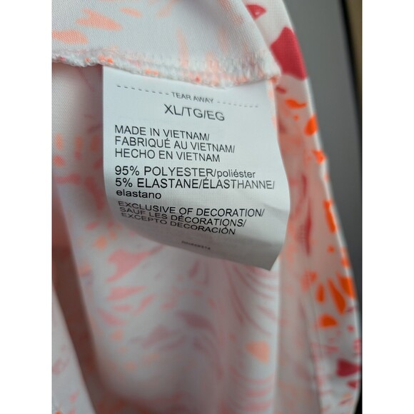 Under Armour Polo Shirt Womens XL White Active Sleeveless Golf UPF 30+ Anti Odor - Picture 6 of 11